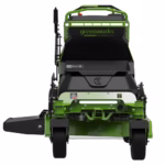 GREENWORKS 32in OptimusZ Stand-on Zero Turn Mower rear
