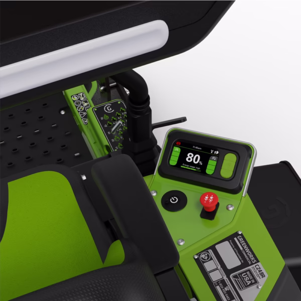 GREENWORKS CZ48R panel GREENWORKS CZ48R panel