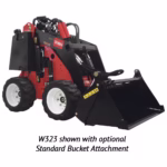 TORO W323 Compact Utility Loader standard bucket attachment