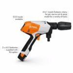 RCA 20 Battery Pressure Washer captioned