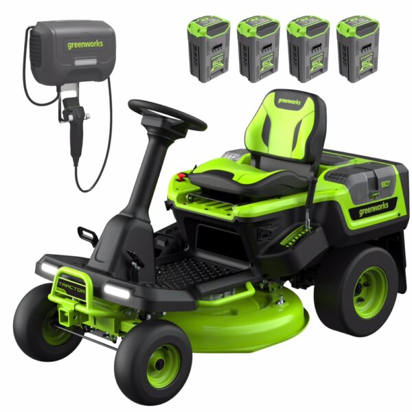 GREENWORKS 60V Pro 30in Mini Ride On Mower GREENWORKS 60V Pro 30in Mini Ride On Mower