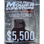 TORO TimeCutter SWX5050 Zero Turn Mower Tradein
